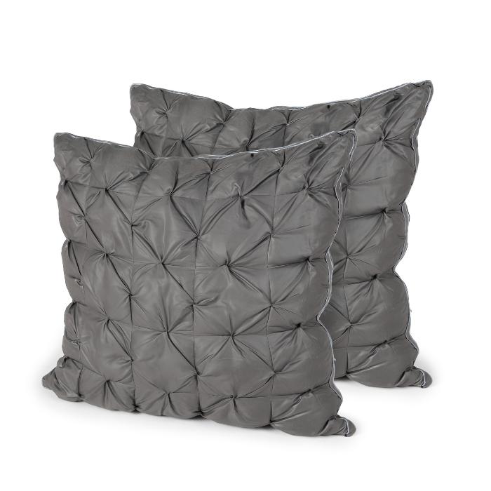 Ensemble de 2 oreillers noirs