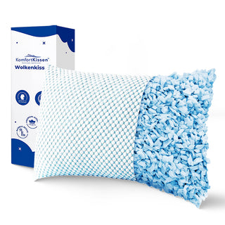 Wolkenkissen – Coussin Premium en mousse à mémoire de forme, réglable en hauteur