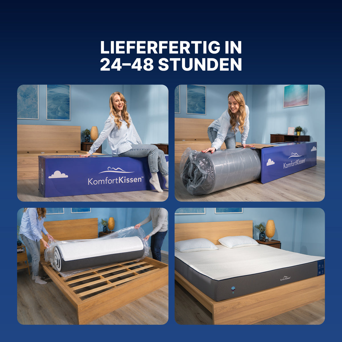 Matelas Premium à 7 zones de confort