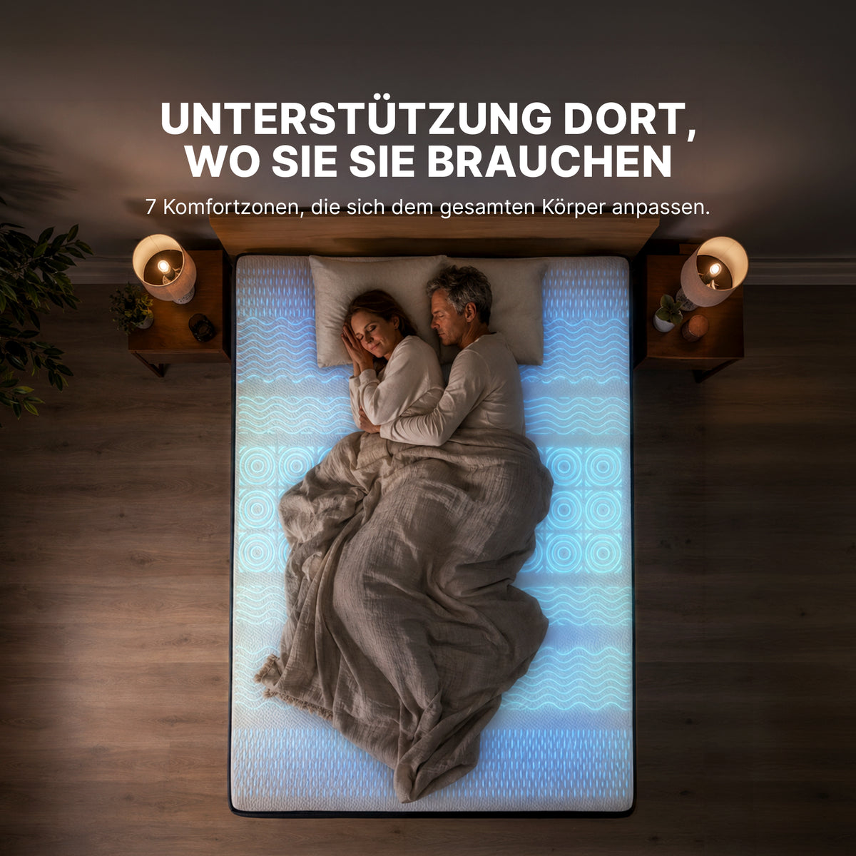 Matelas Premium à 7 zones de confort