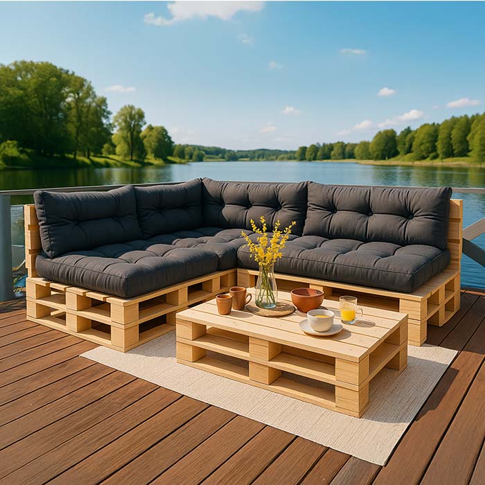 Qu'est-ce qui rend le coussin de palette de Komfortkissen spécial?