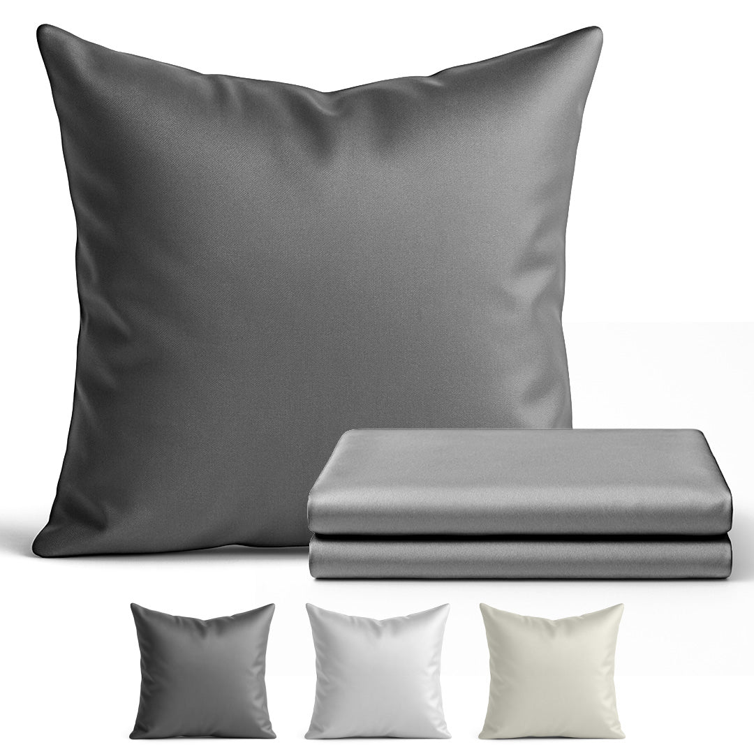 Taie d'oreiller en coton – 70x50 & 80x80 cm – certifiée OEKO-TEX