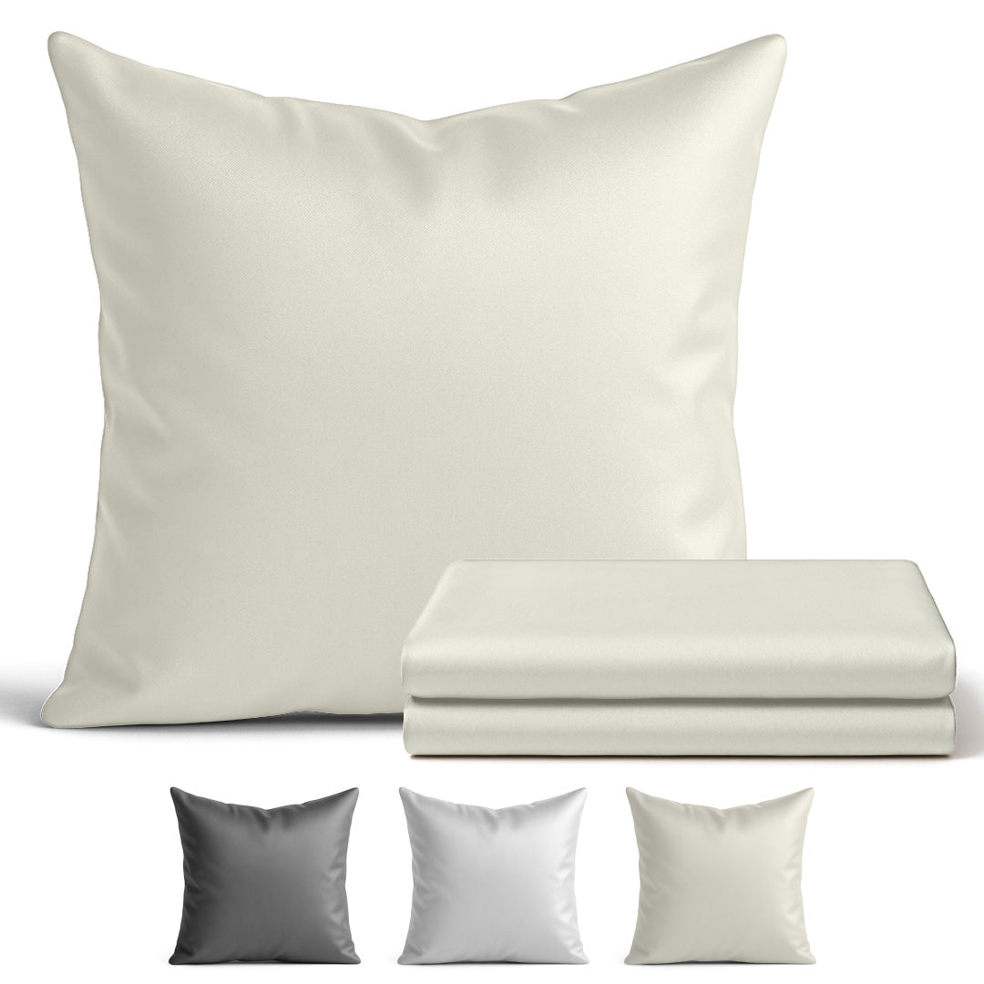 Taie d'oreiller en coton – 70x50 & 80x80 cm – certifiée OEKO-TEX
