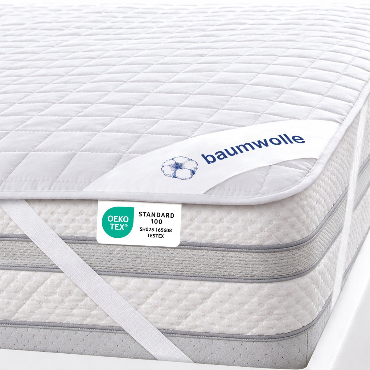 Protège-matelas imperméable en coton