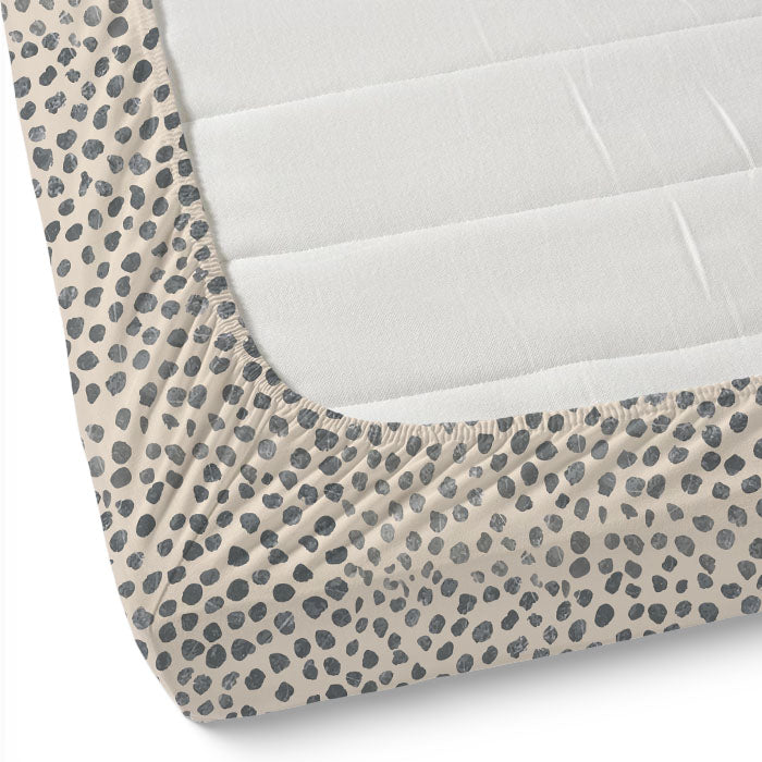 Drap-housse en satin de coton