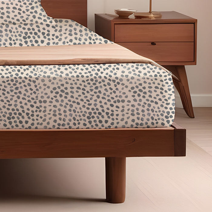 Drap-housse en satin de coton