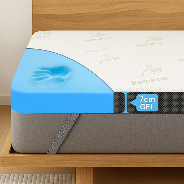 Surmatelas Premium Plus Confort - Surmatelas avec mousse à mémoire de forme en gel