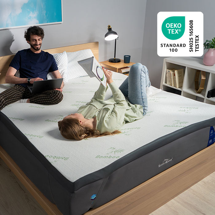 Surmatelas Premium Plus Confort - Surmatelas avec mousse à mémoire de forme en gel