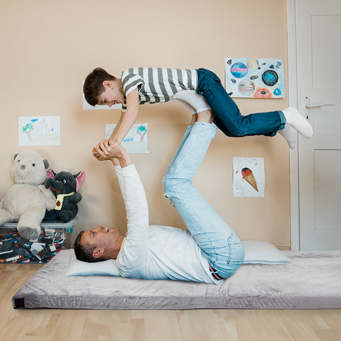 Matelas portable en mousse à mémoire de forme – housse imperméable et sac de voyage