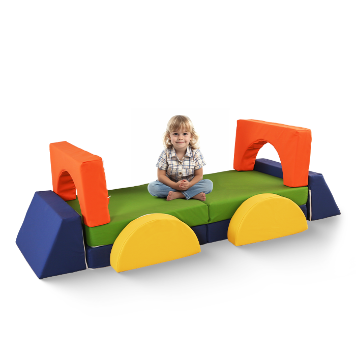 Canapé de jeu pour enfants - Ensemble de 10 pièces pour la zone de sommeil et de jeu - KomfortKissen.de