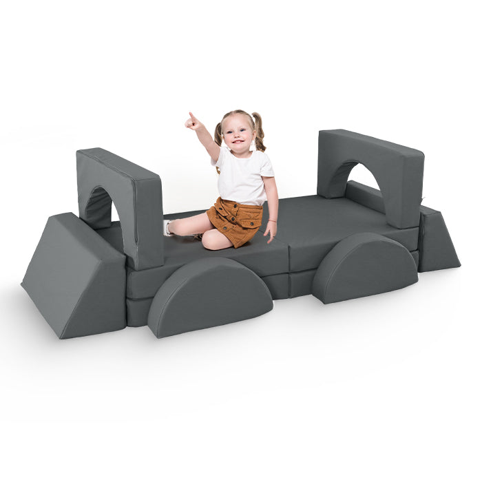Canapé de jeu pour enfants - Ensemble de 10 pièces pour la zone de sommeil et de jeu - KomfortKissen.de