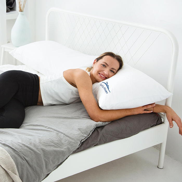 Oreiller ergonomique pour dormeur latéral