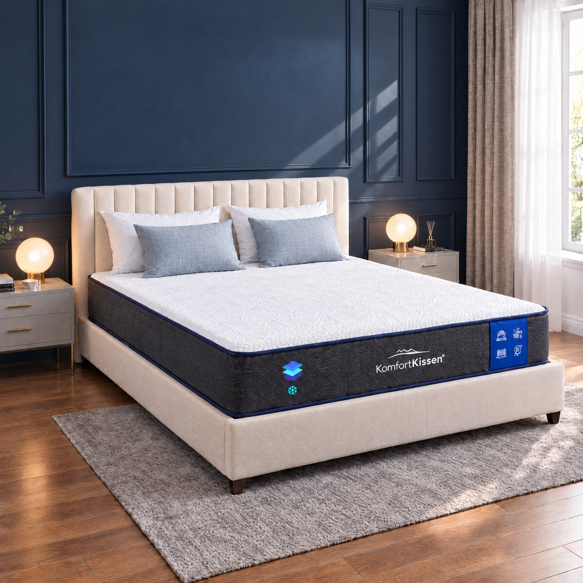 Matelas confort premium à 7 zones