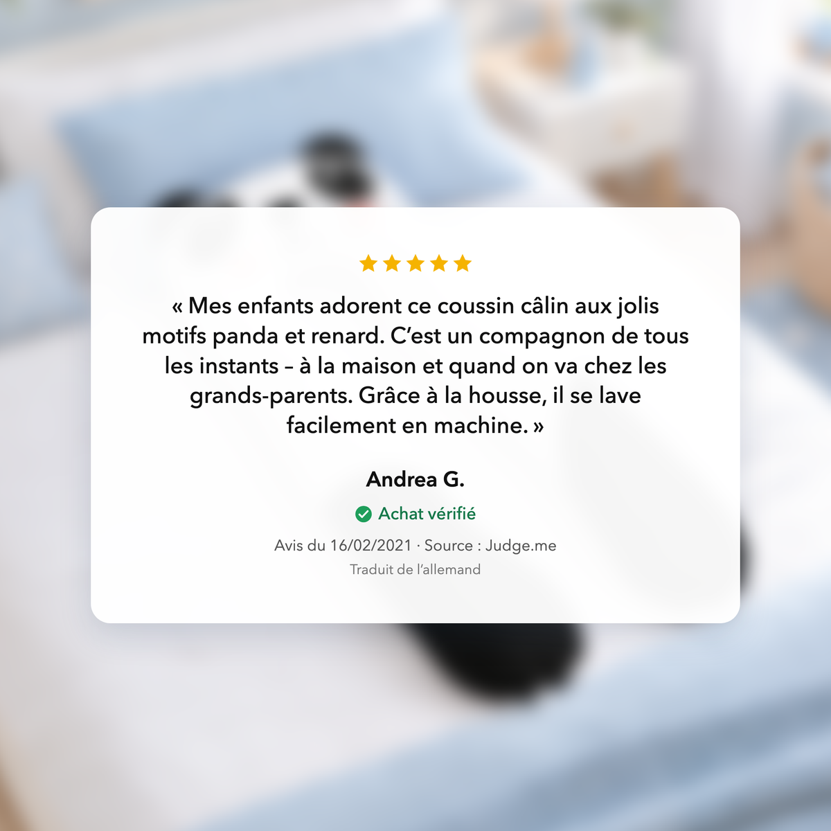 Panda – Avis client