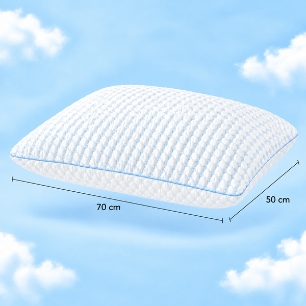 Wolkenkissen – Coussin Premium en mousse à mémoire de forme, réglable en hauteur