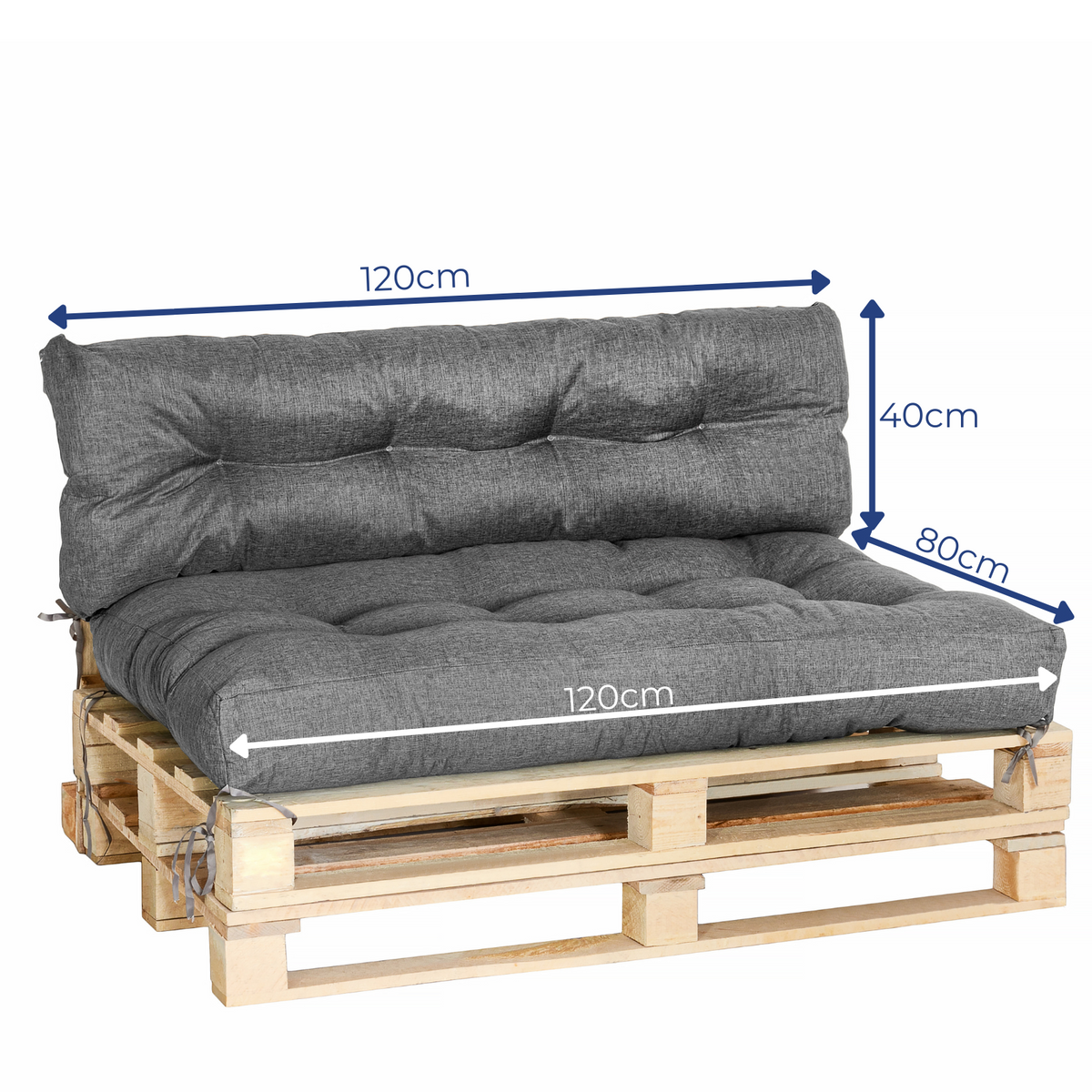 Coussins de palette - KomfortKissen.de