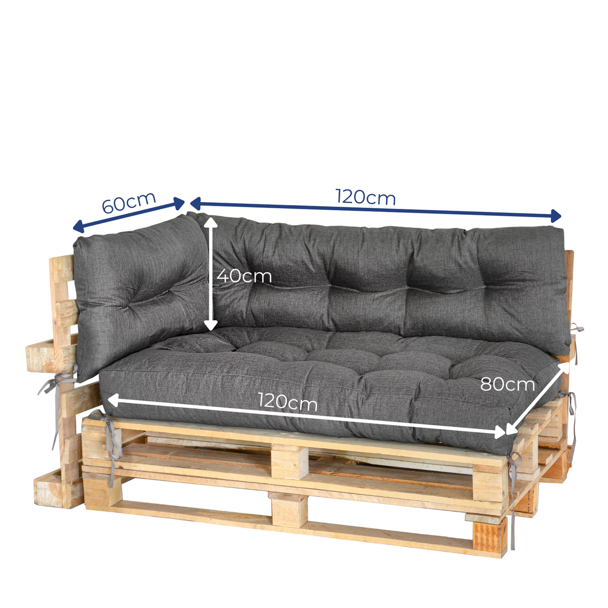 Coussins de palette - KomfortKissen.de